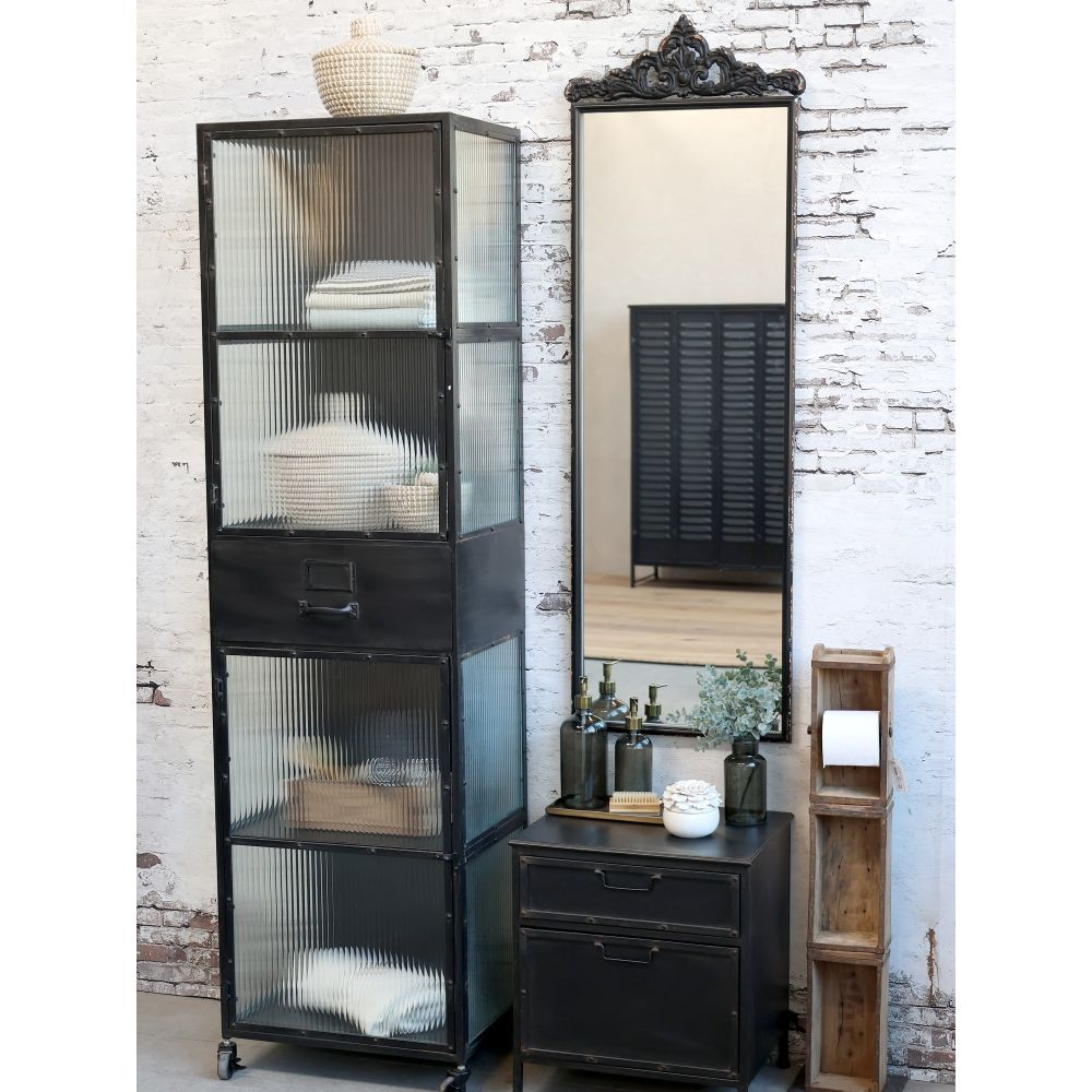 SZAFKA_STOLIK_NOCNY_KOMODAINDUSTRIALNE_CZARNE_METALOWE_MEBLE_LOFT_CHIC_ANTIQUE_POLSKA_SKLEP_DESIGNBYWOMEN